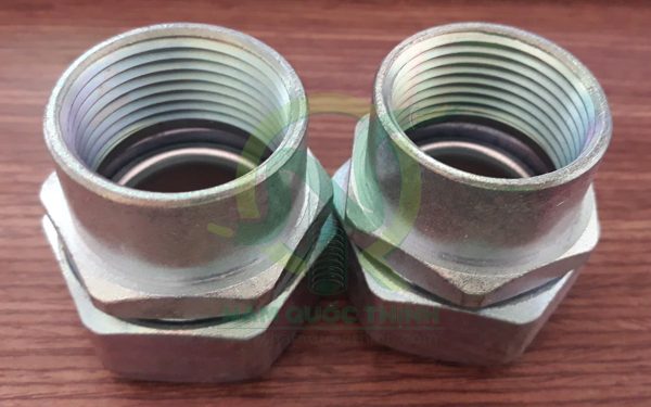 Đầu nối ống thép IMC nối ống ruột gà lõi thép bọc nhựa W-PCC 49 ( 60 mm)