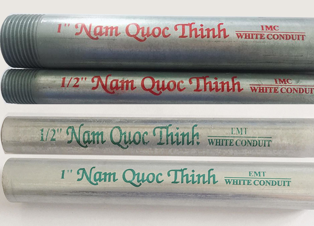 Ống thép luồn dây điện
