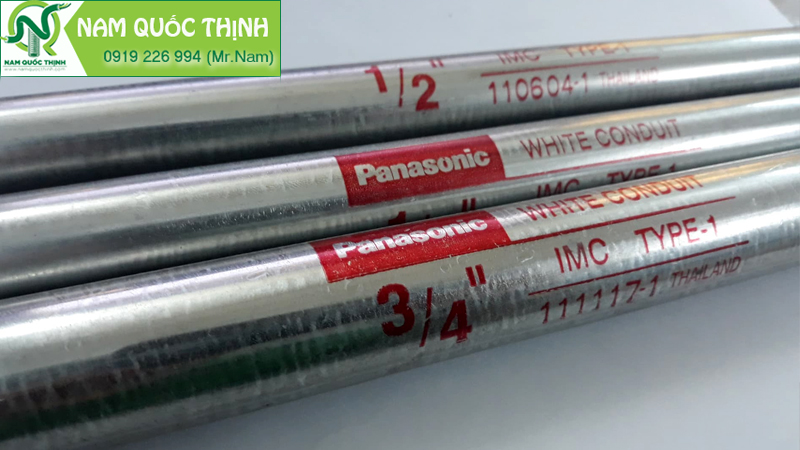Ống thép luồn dây điện IMC Panasonic cao cấp