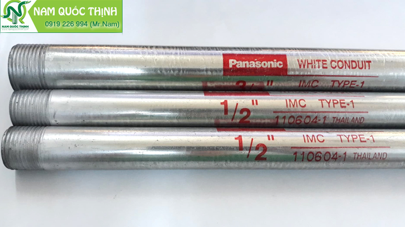 Ống thép luồn dây điện IMC Panasonic 12 bền